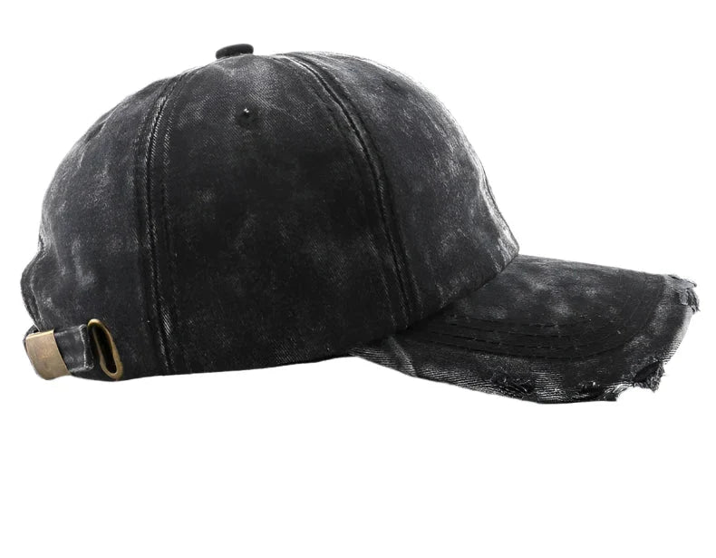 Acid Washed Distressed Cap Newgew