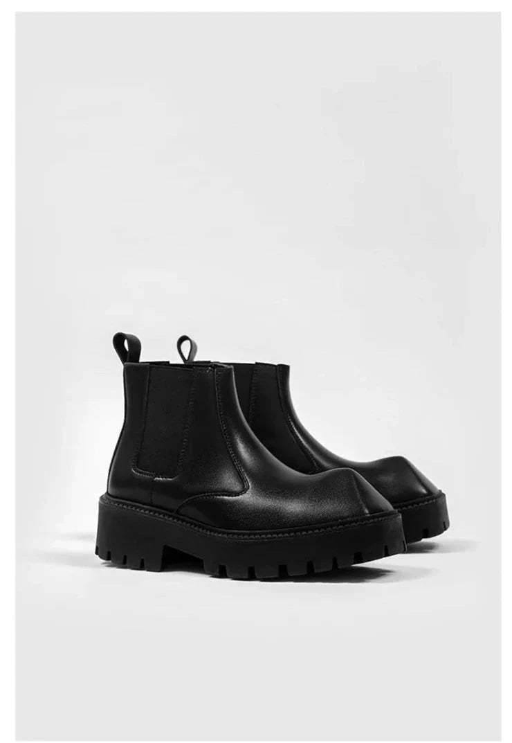 Angled Toe Chelsea Boots Newgew