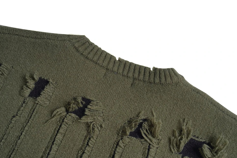 BLUREMO 'Mood' Edge Cut Sweater Newgew