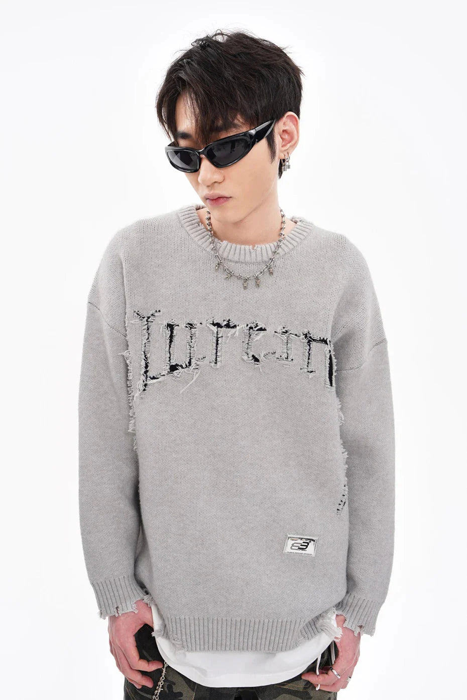 BLUREMO 'Mood' Edge Cut Sweater Newgew