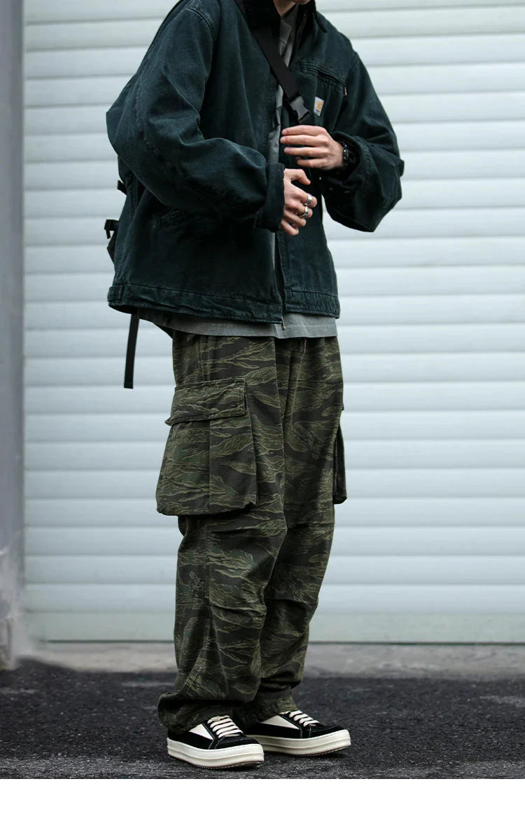 Baggy Camo Cargo Pants Newgew