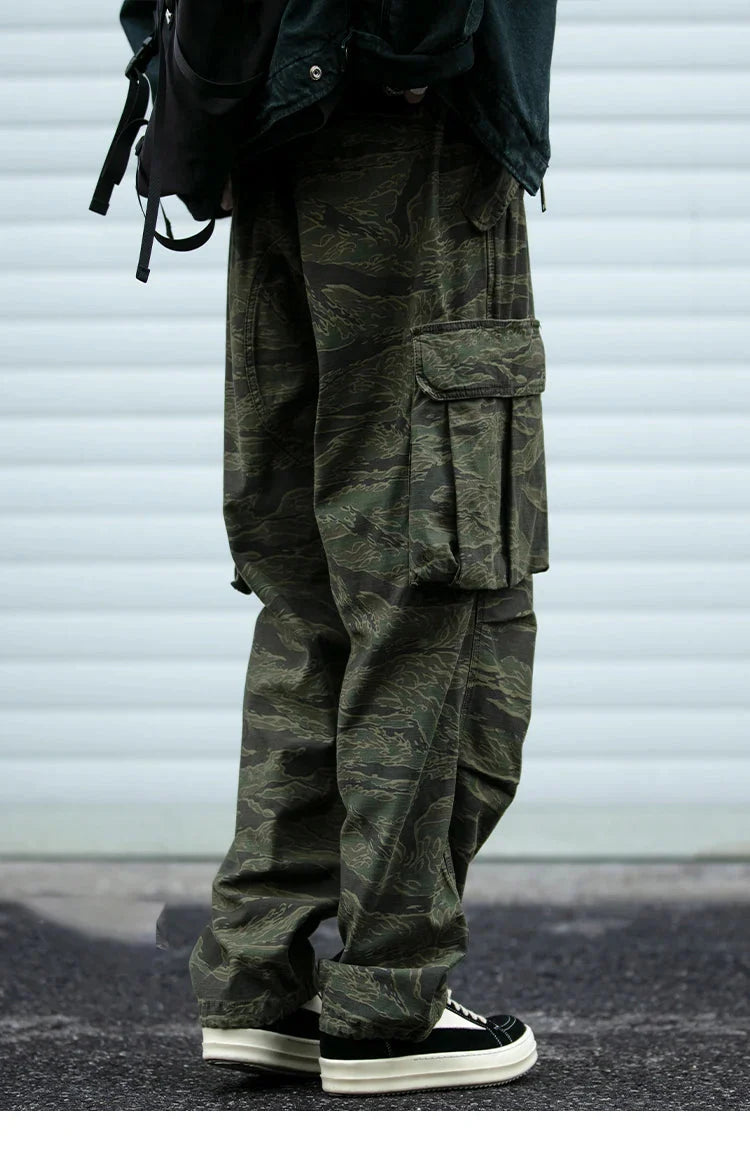 Baggy Camo Cargo Pants Newgew