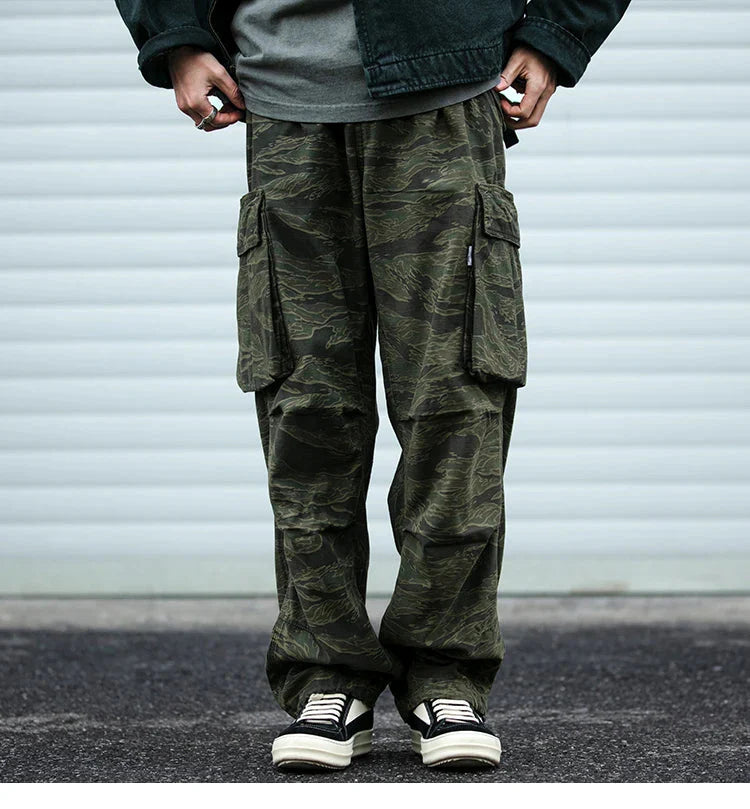 Baggy Camo Cargo Pants Newgew