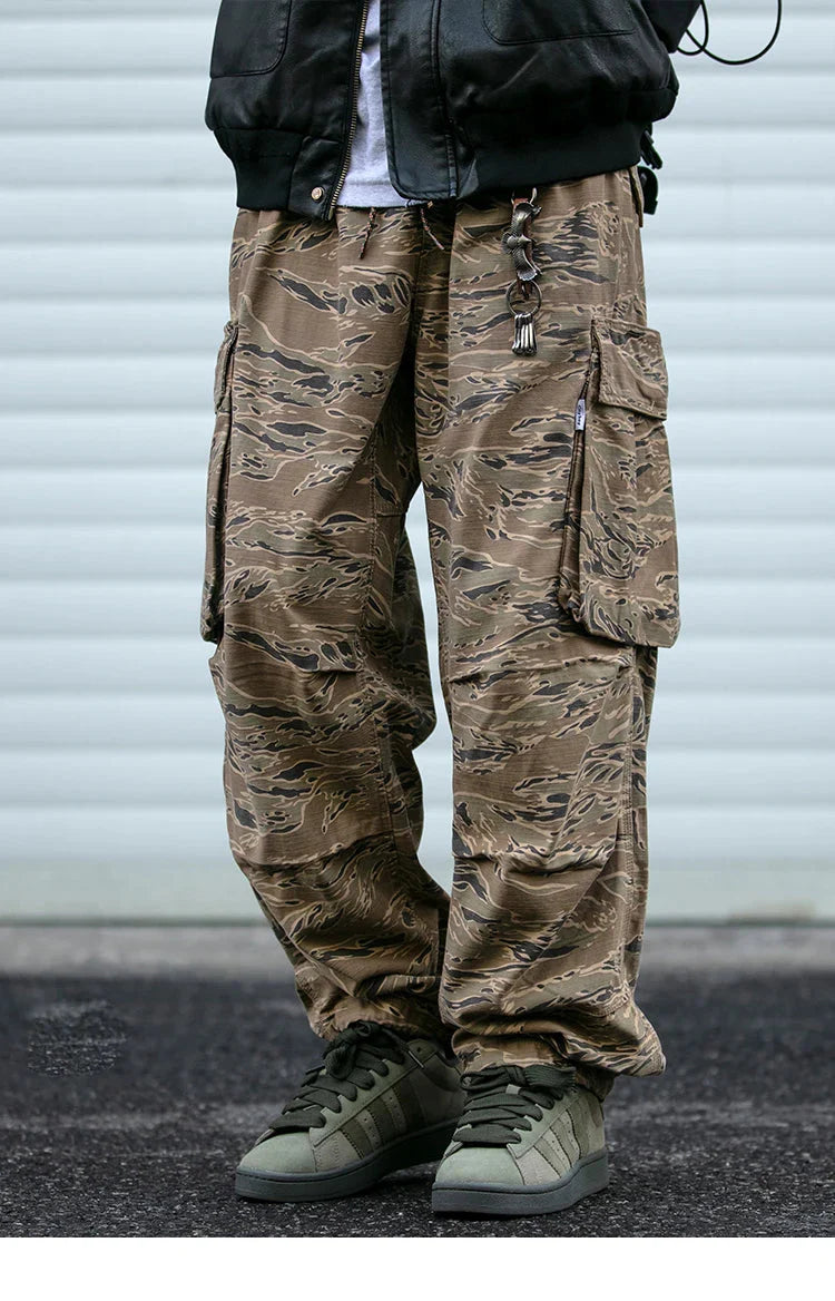 Baggy Camo Cargo Pants Newgew