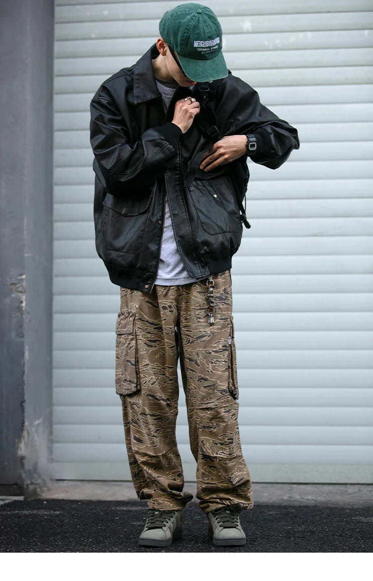 Baggy Camo Cargo Pants Newgew