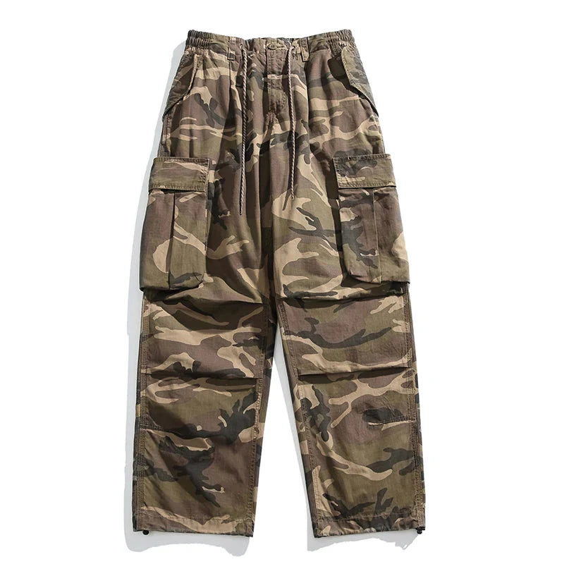 Baggy Camo Cargo Pants Newgew