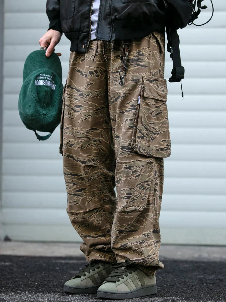 Baggy Camo Cargo Pants Newgew