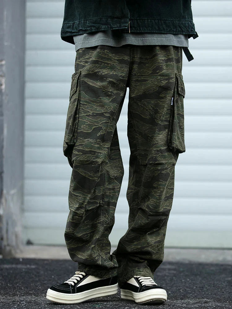 Baggy Camo Cargo Pants Newgew