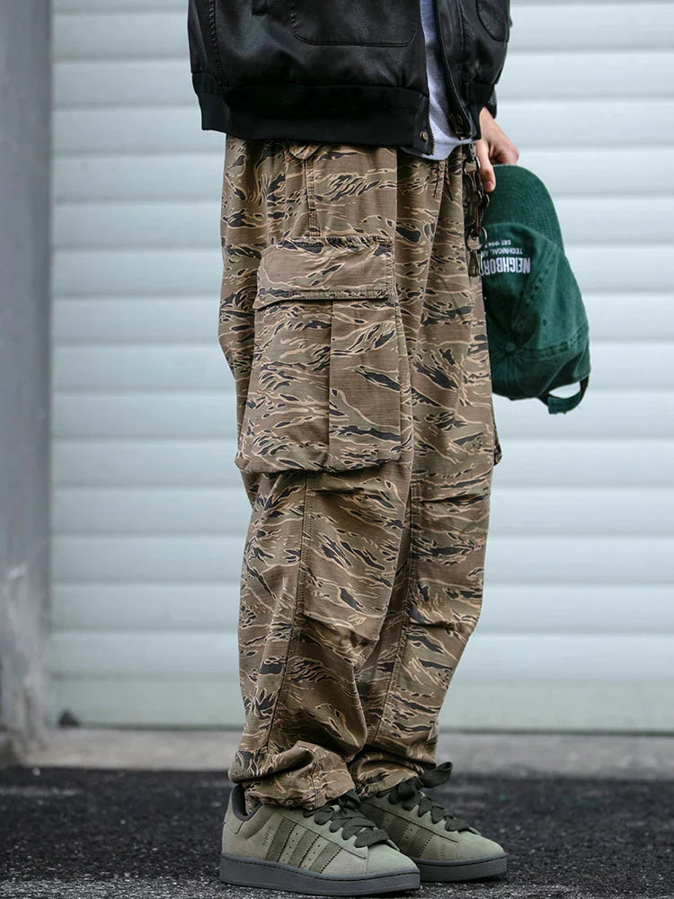 Baggy Camo Cargo Pants Newgew