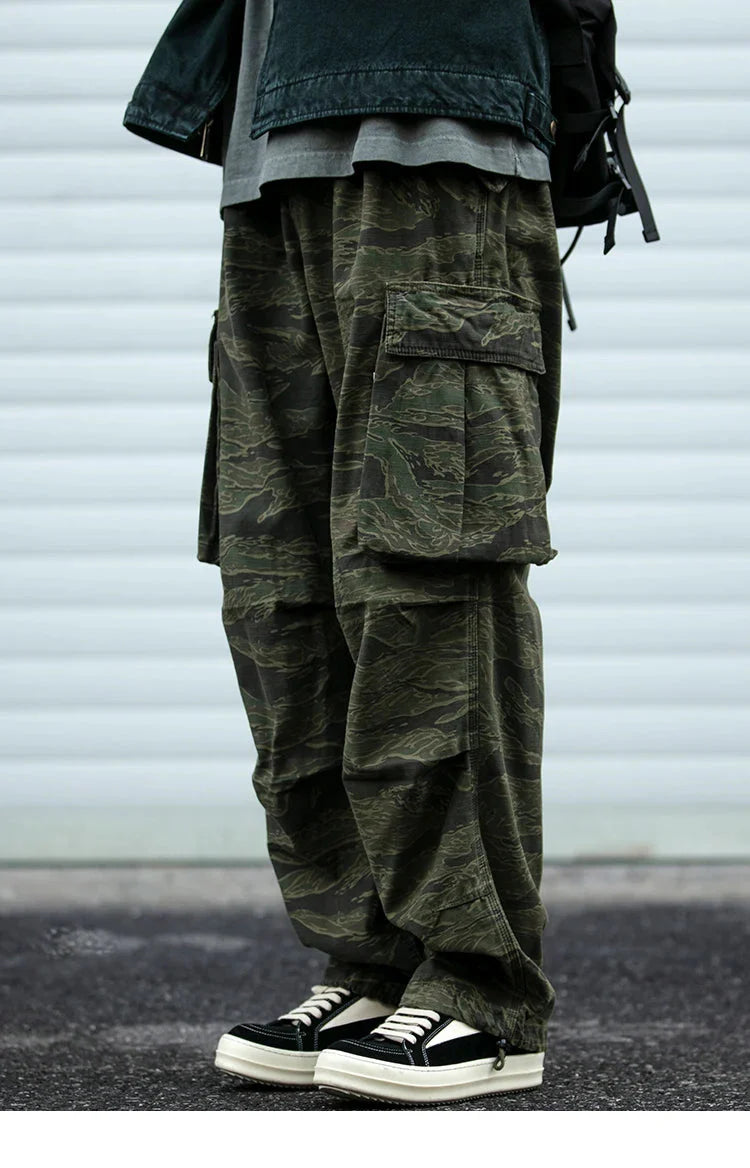 Baggy Camo Cargo Pants Newgew