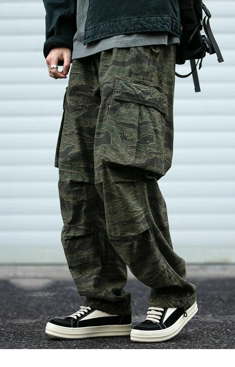 Baggy Camo Cargo Pants Newgew