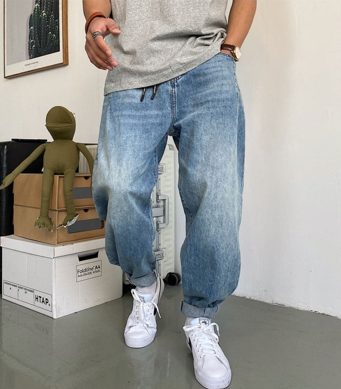 Balloon Fit Tapered Jeans Newgew