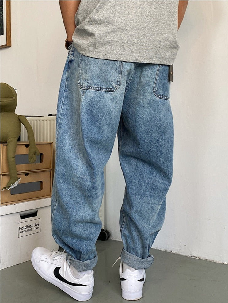 Balloon Fit Tapered Jeans Newgew