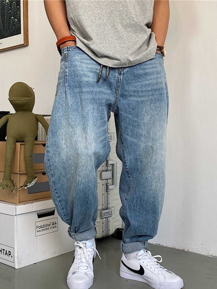 Balloon Fit Tapered Jeans Newgew