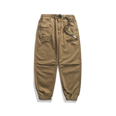 Belted Cuffed Cargo Pants Newgew