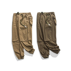 Belted Cuffed Cargo Pants Newgew