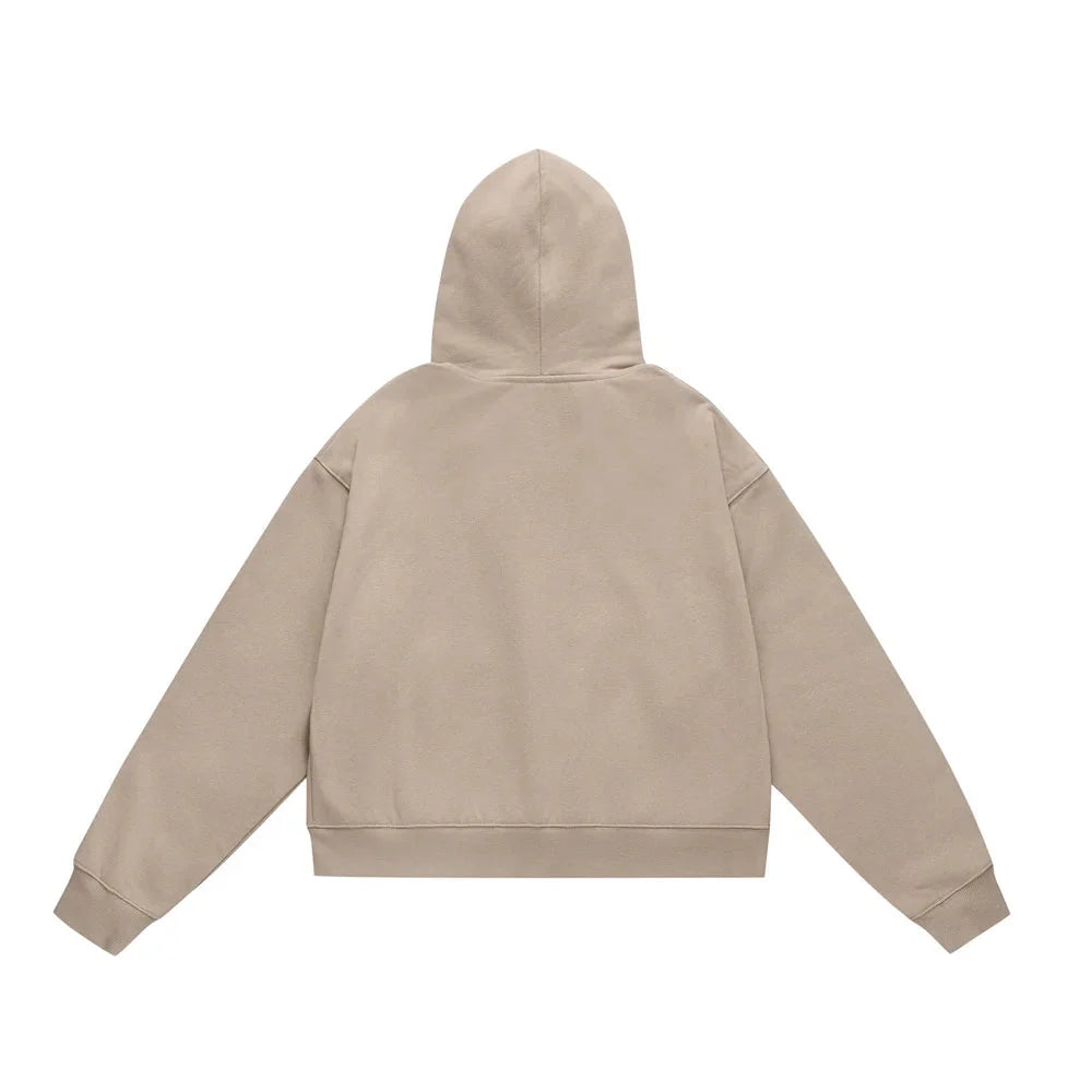 Essential Boxy Zip-up Hoodie Newgew