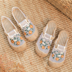 Breathable Mesh Embroidered Women Shoes Slippers Newgew Shoes