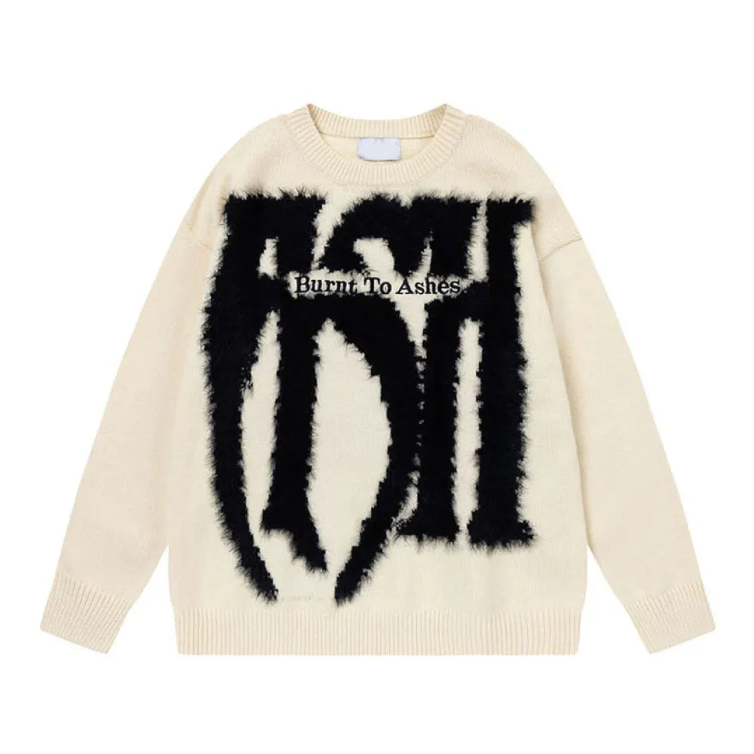 'Burnt to Ashes' Graphic Sweater Newgew