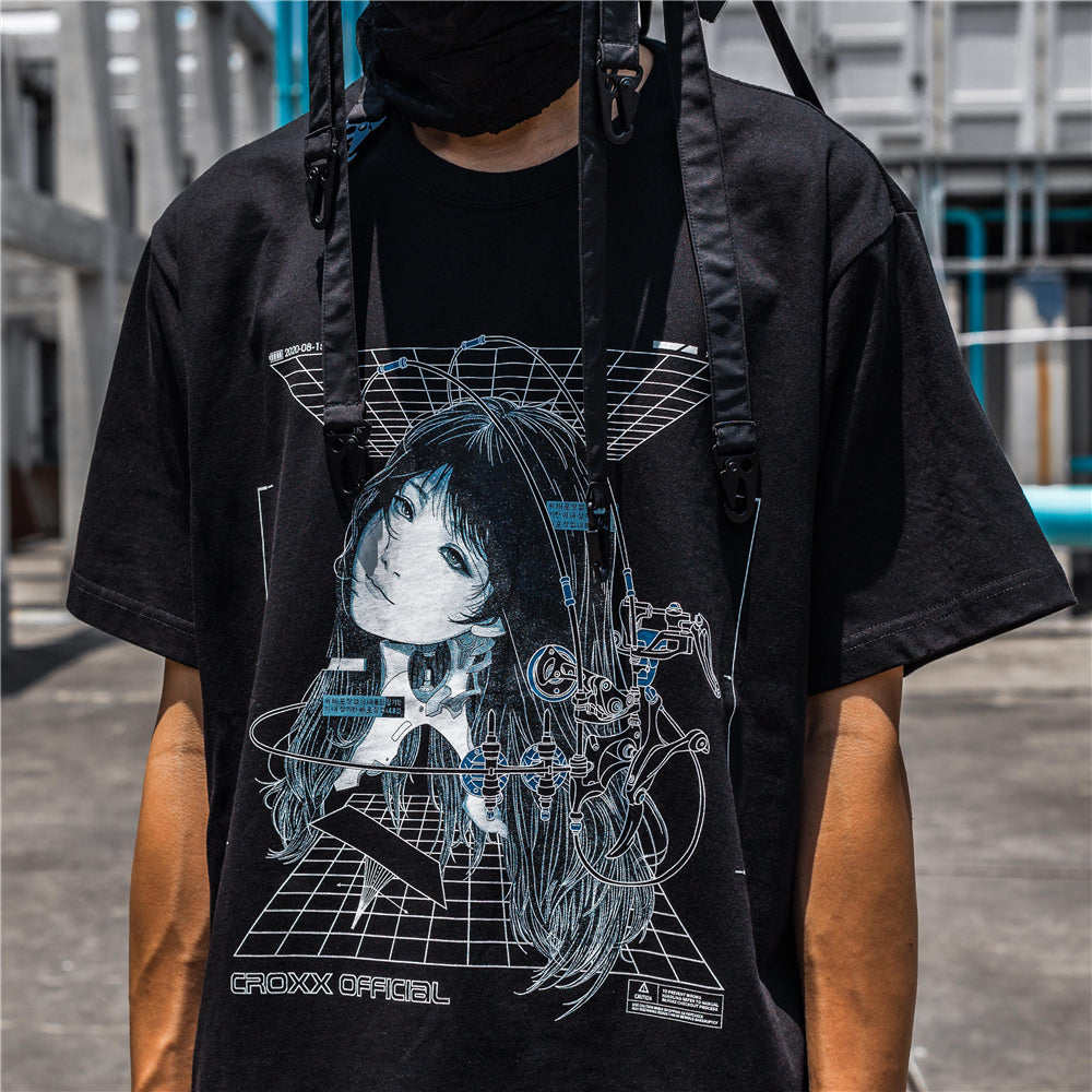 CROXX OFFICIAL Cyber Punk T-Shirt Newgew