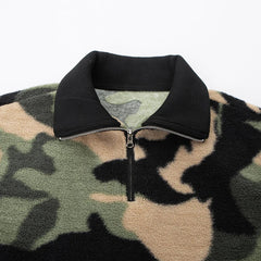 Camouflage 1/4 Zip Fleece Newgew