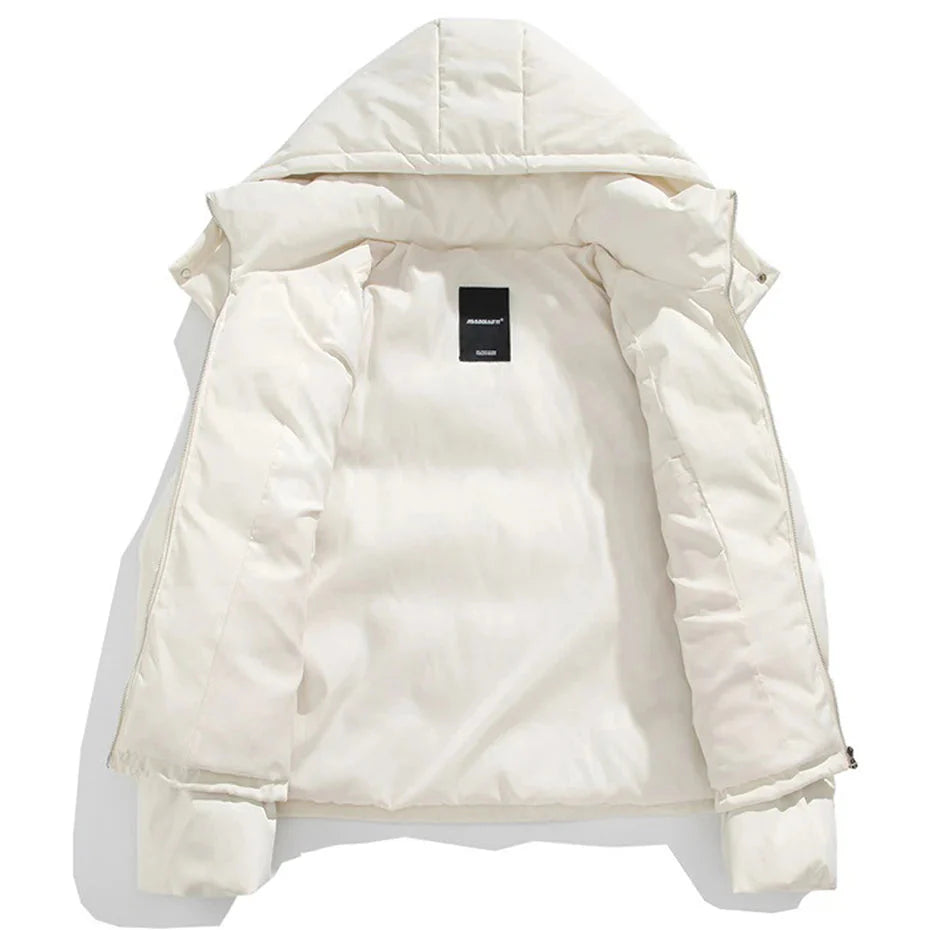 Carabiner Hooded Puffer Jacket Newgew