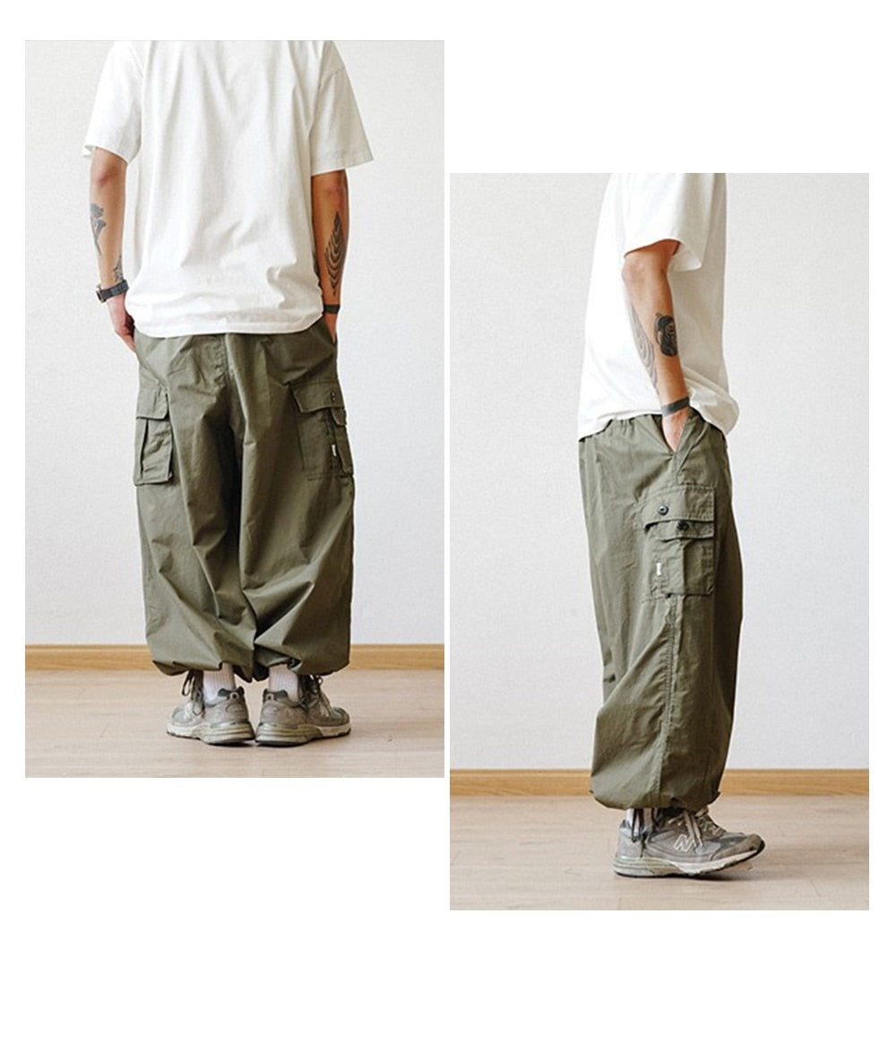 Cargo Parachute Pants Newgew