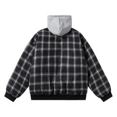 Check Hooded Jacket Newgew