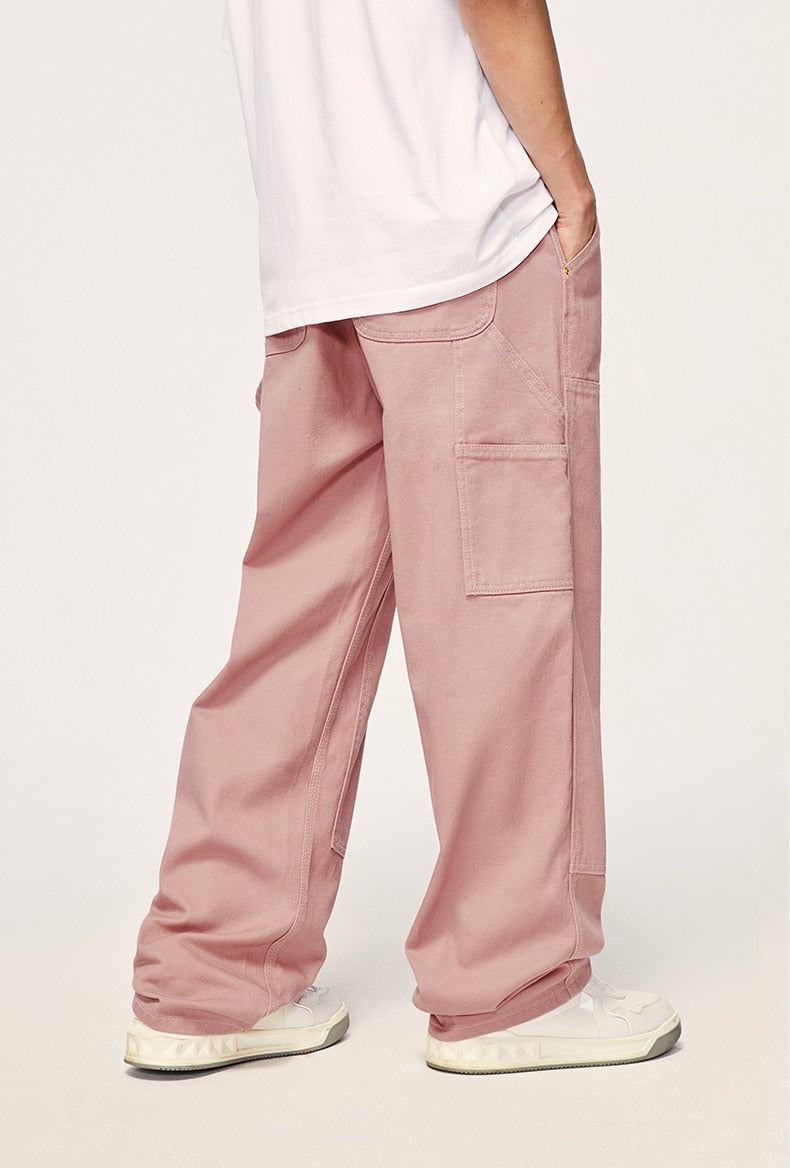 Colour Wash Carpenter Pants Newgew