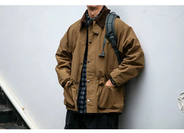 Corduroy Collar Hunting Jacket Newgew