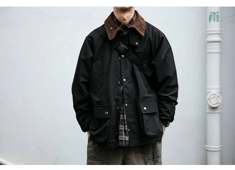 Corduroy Collar Hunting Jacket Newgew