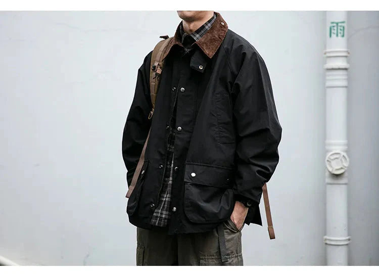 Corduroy Collar Hunting Jacket Newgew