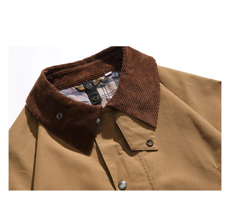 Corduroy Collar Hunting Jacket Newgew