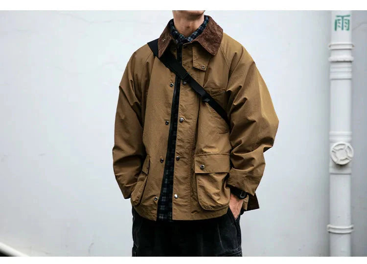 Corduroy Collar Hunting Jacket Newgew