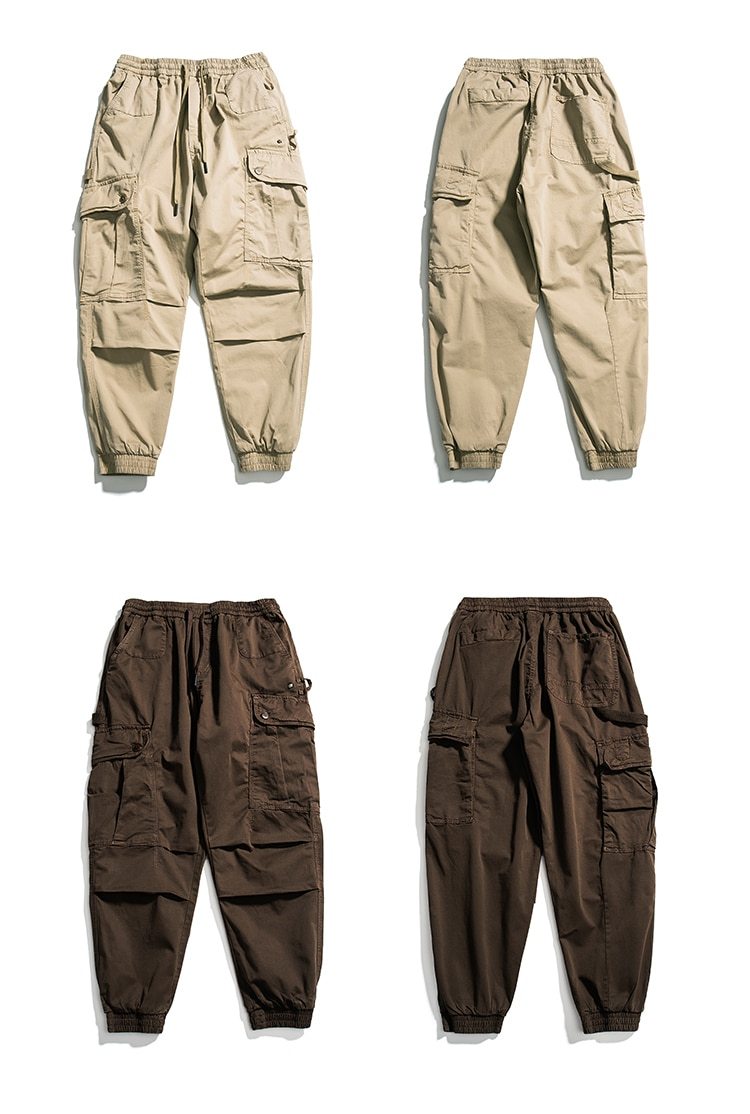 Cuffed Workwear Cargo Pants Newgew