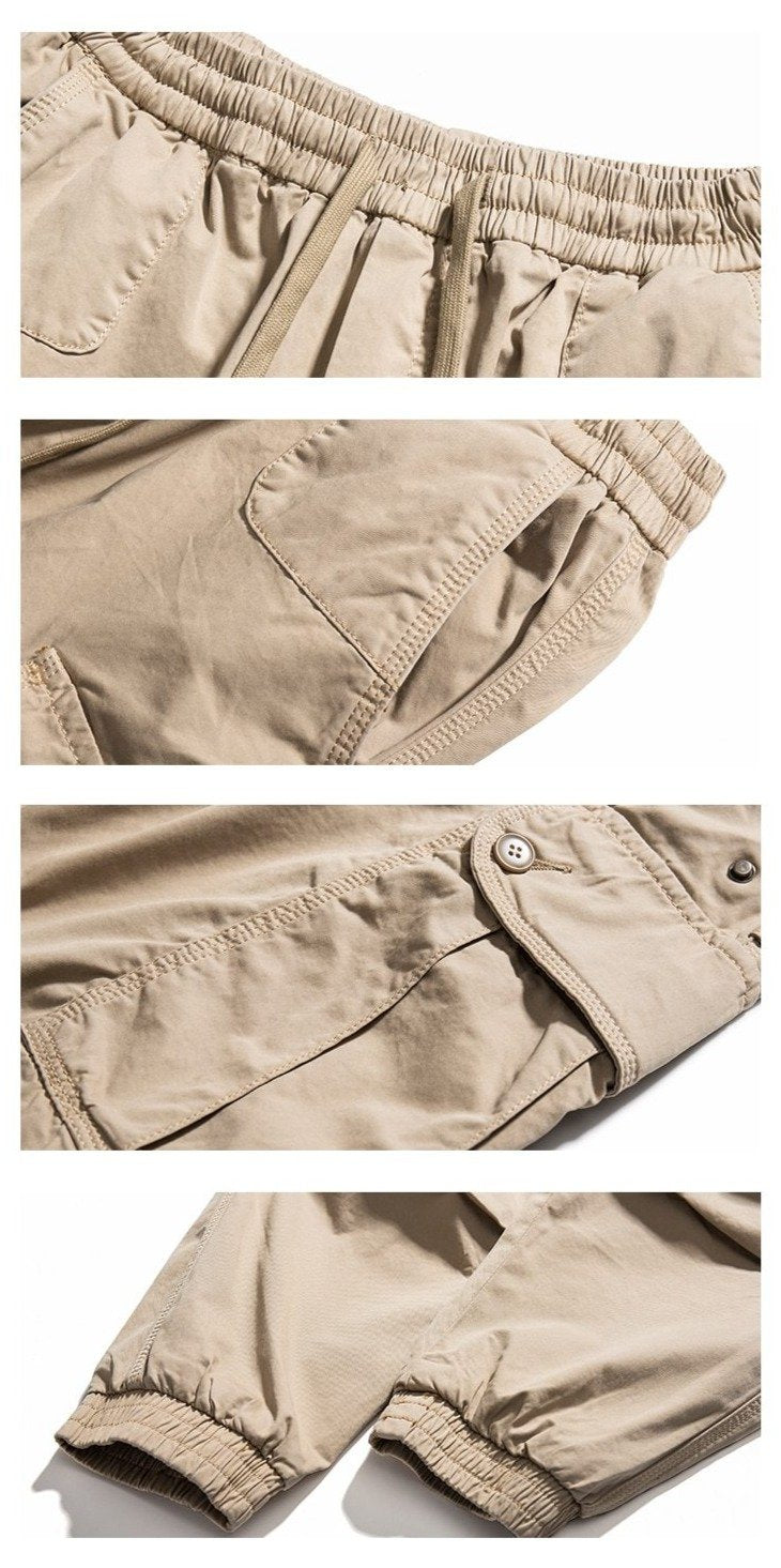 Cuffed Workwear Cargo Pants Newgew