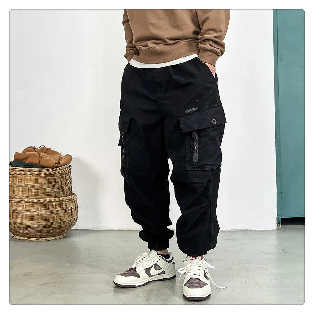 Cuffed Utility Cargo Pants Newgew