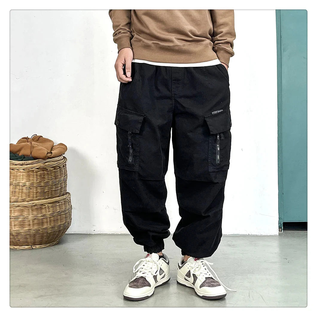 Cuffed Utility Cargo Pants Newgew