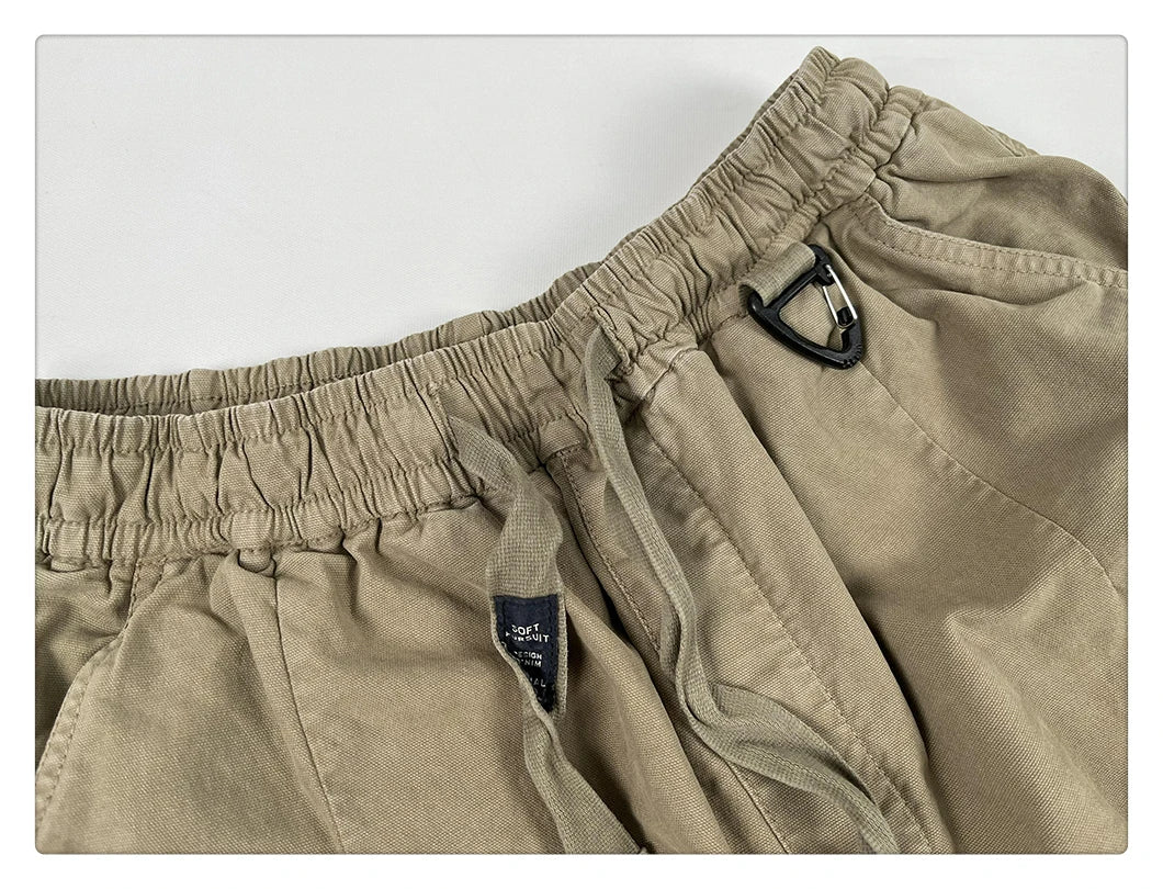 Cuffed Utility Cargo Pants Newgew