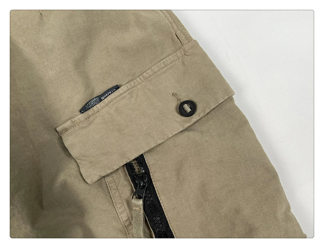 Cuffed Utility Cargo Pants Newgew