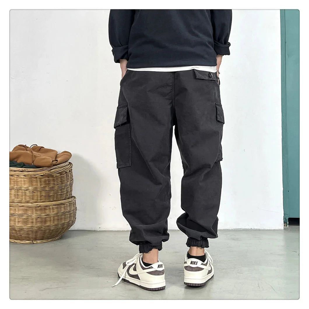 Cuffed Utility Cargo Pants Newgew