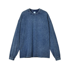 Essential Acid Washed Long Sleeve T-Shirt Newgew