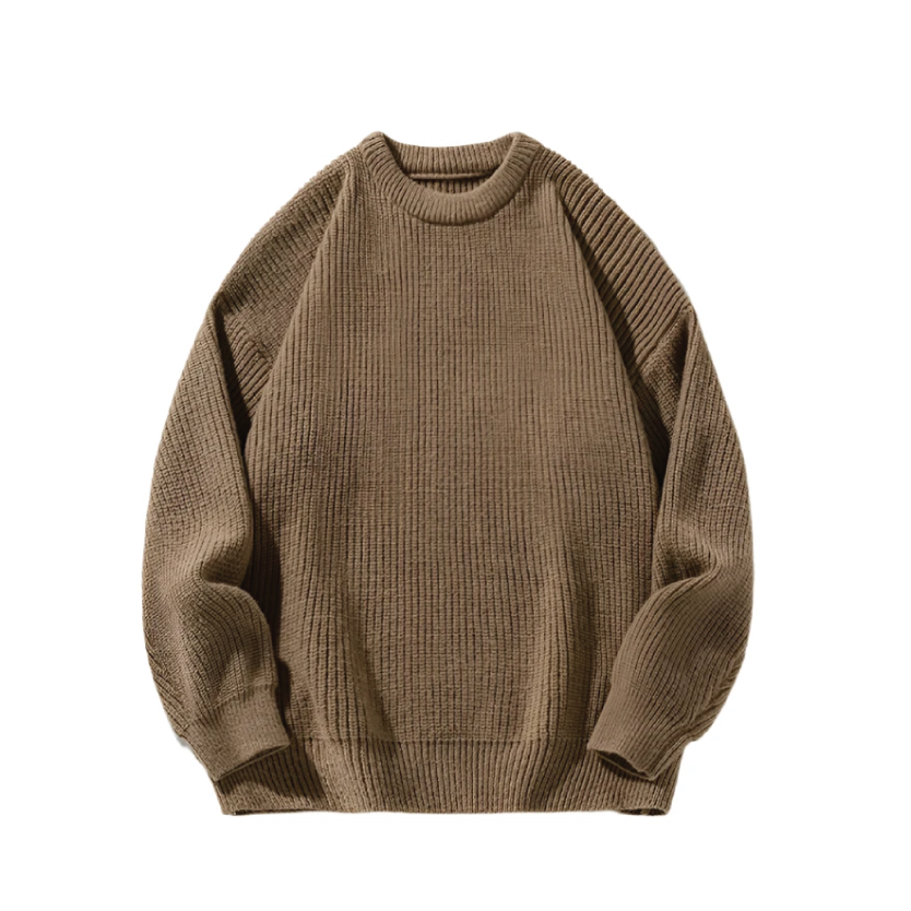 Essential Rib Knit Sweater Newgew