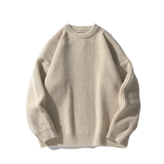 Essential Rib Knit Sweater Newgew