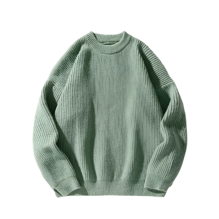 Essential Rib Knit Sweater Newgew