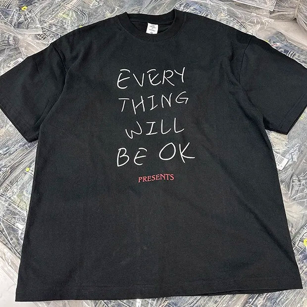 'Everything Will Be OK' Graphic T-Shirt Newgew