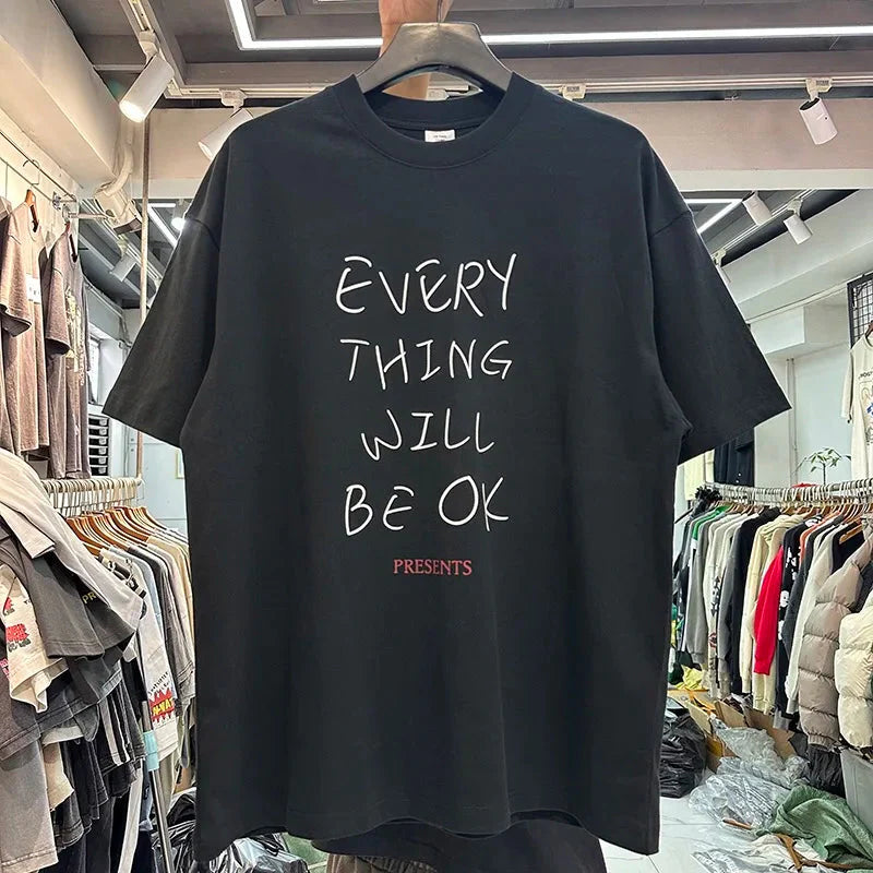 'Everything Will Be OK' Graphic T-Shirt Newgew