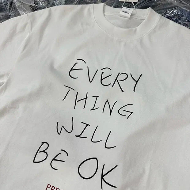 'Everything Will Be OK' Graphic T-Shirt Newgew