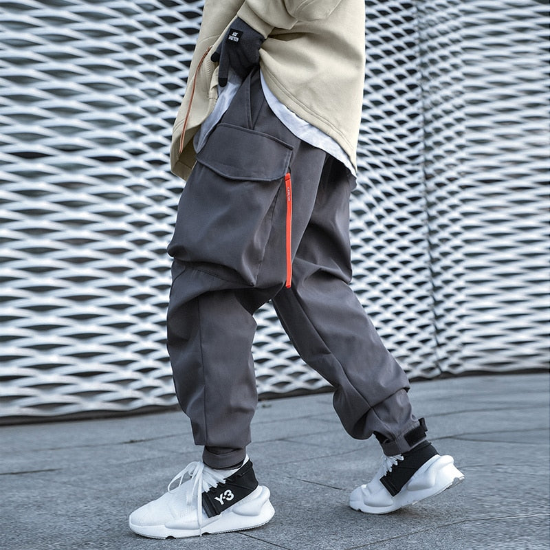 Extended Belt Strap Cargo Pants Newgew