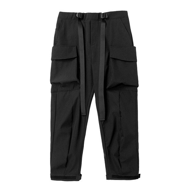 Extended Belt Strap Cargo Pants Newgew